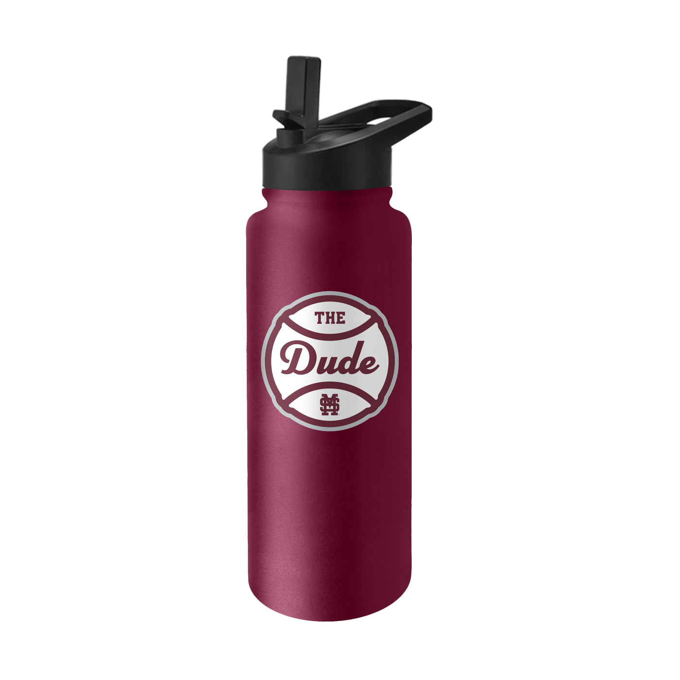 Mississippi State 34oz The Dude Quencher Bottle - Logo Brands