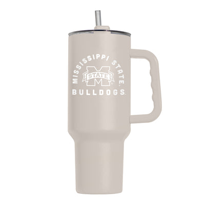 Mississippi State 40oz Archway Sand Powder Coat Tumbler - Logo Brands