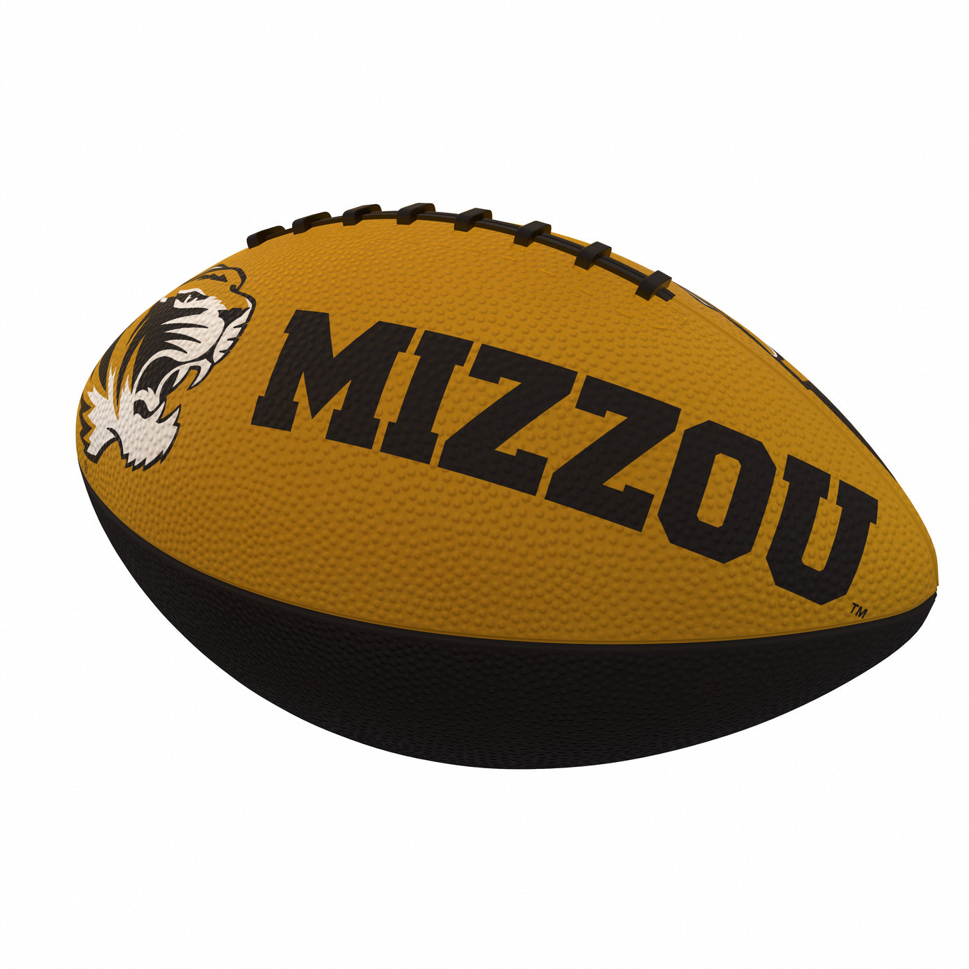 Missouri Combo Logo Junior-Size Rubber Football