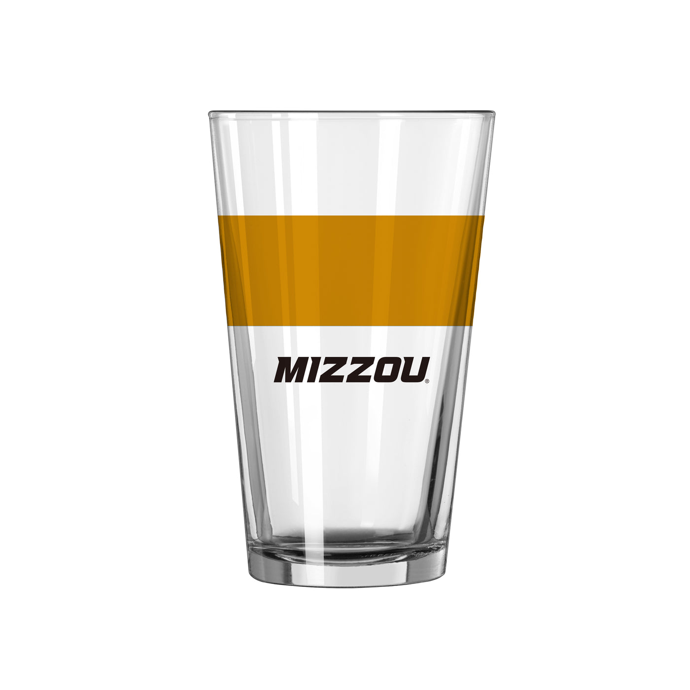 Missouri 16oz Colorblock Pint Glass