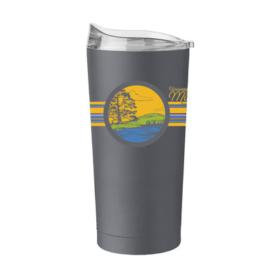 Missouri Lake Vibes 20oz Charcoal Powder Coat Tumbler - Logo Brands