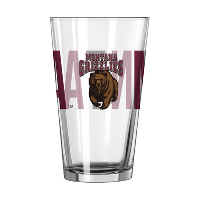 Montana 16oz Overtime Pint Glass - Logo Brands