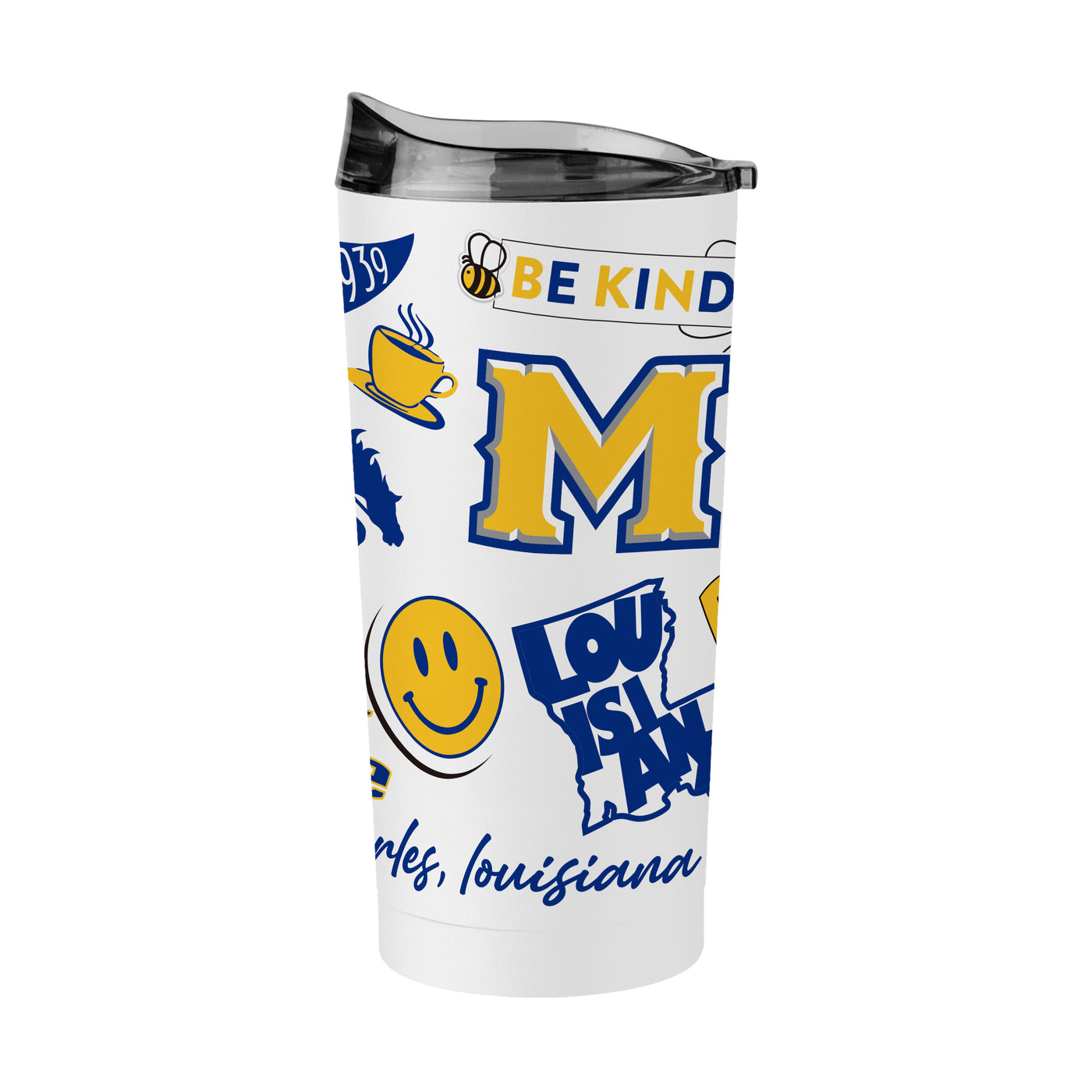 McNeese State 20oz Native Powder Coat Tumbler - Logo Brands