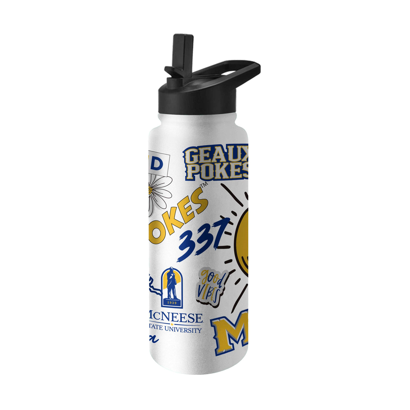 McNeese State 34oz Native Quencher Bottle - Logo Brands