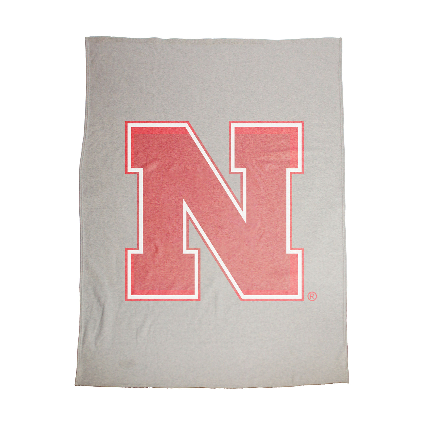 Nebraska Oversized Logo Sublimated Sweatshirt Blanket