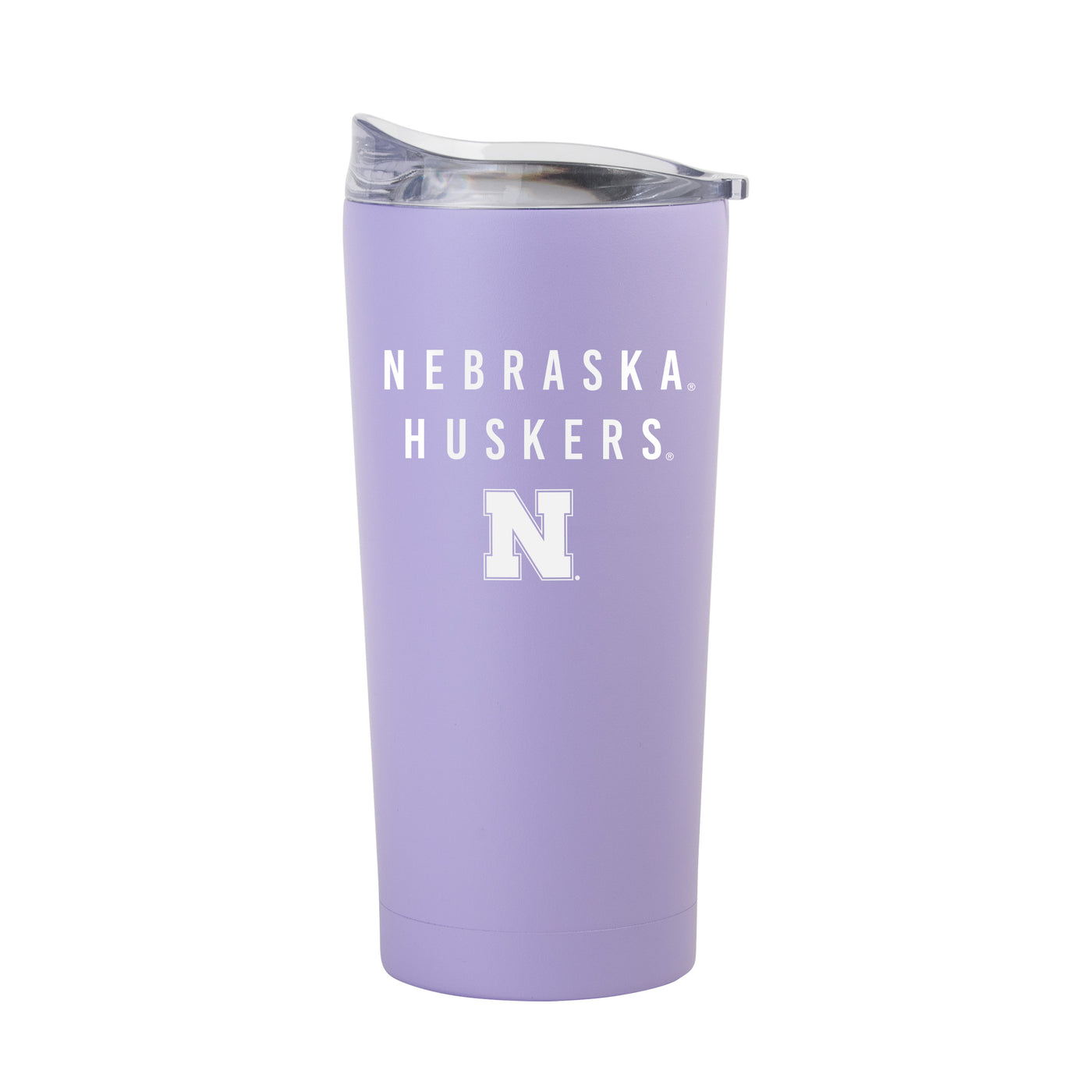 Nebraska 20oz Tonal Lavender Powder Coat Tumbler