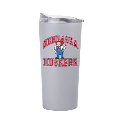 Nebraska 20oz Athletic Powder Coat Tumbler - Logo Brands