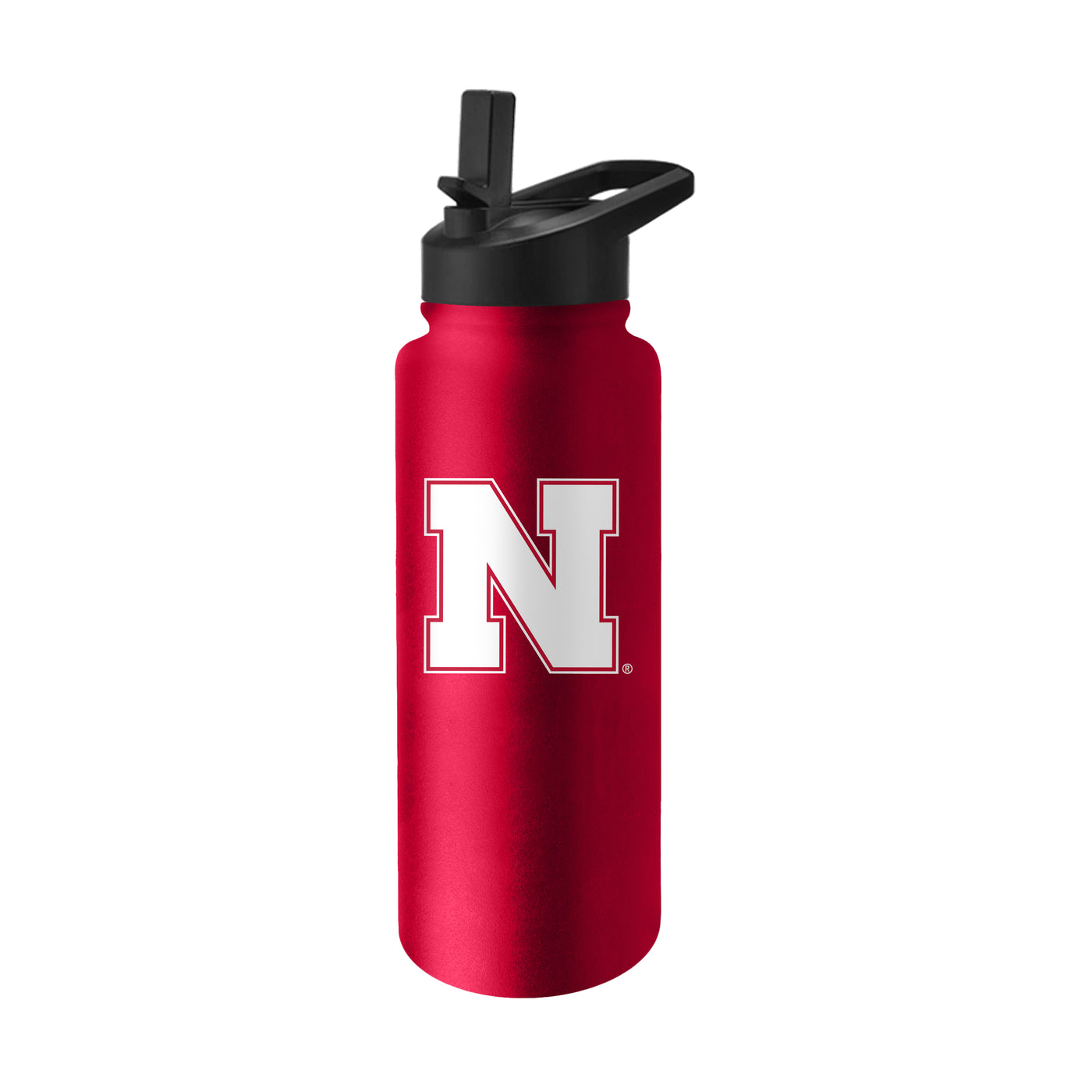 Nebraska 34oz Logo Quencher Bottle - Logo Brands