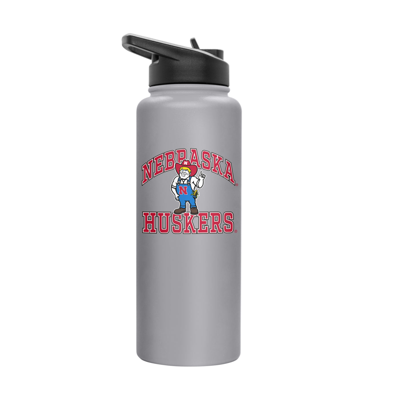 Nebraska 34oz Athletic Quencher Bottle