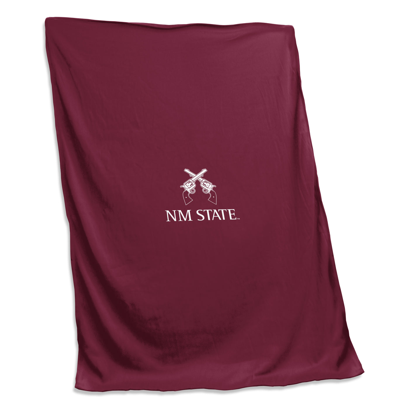 NM State Screened  Sweatshirt Blanket