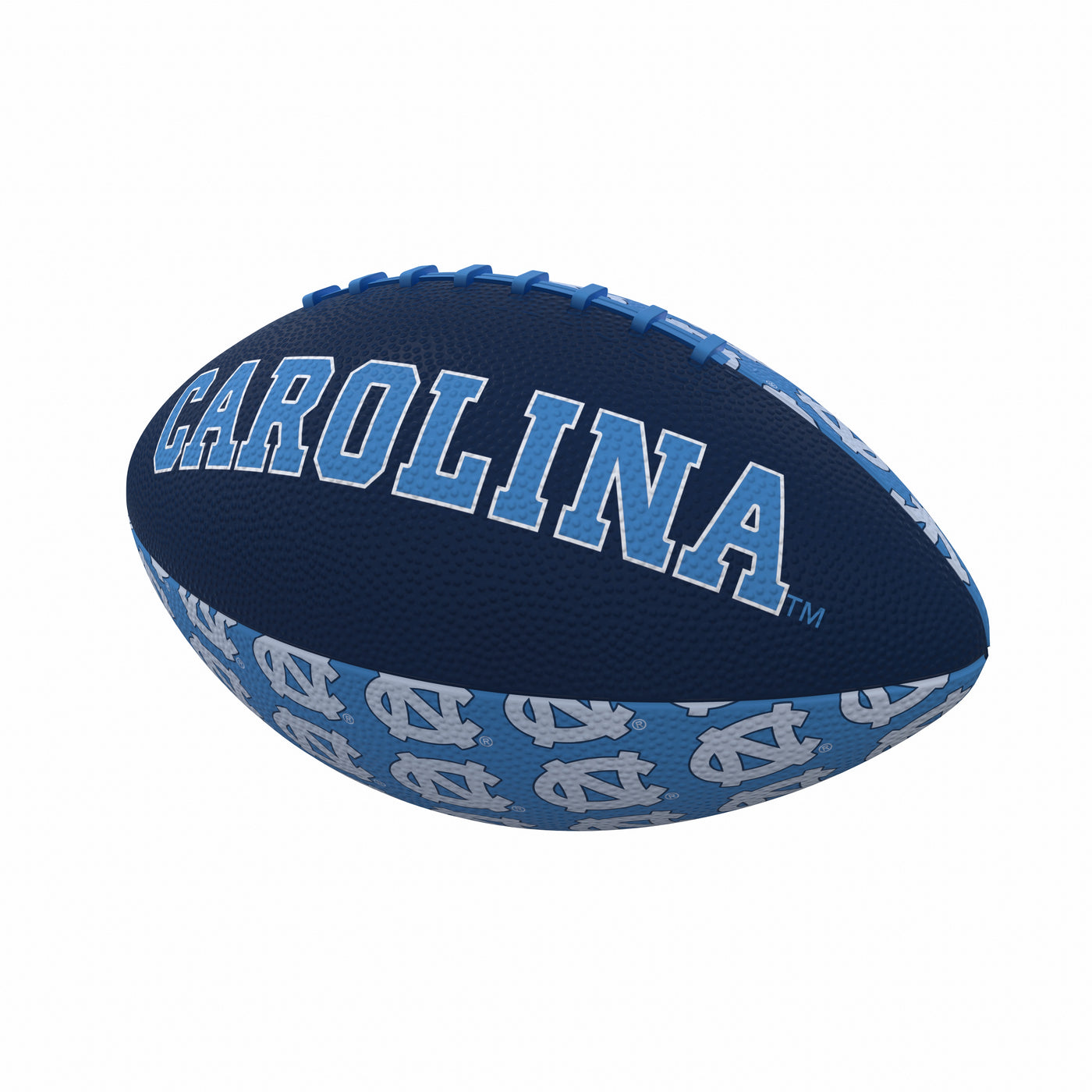 North Carolina Repeating Mini-Size Rubber Football