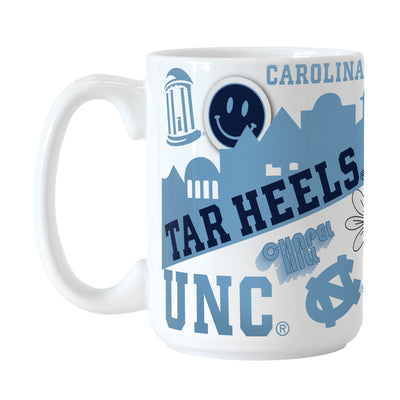 North Carolina 15oz Native Sublimated Mug - Logo Brands