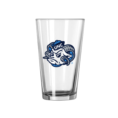 North Carolina 16oz Ram Pint Glass - Logo Brands