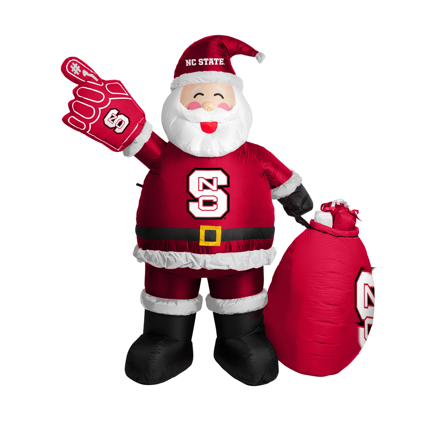 NC State Santa Claus Yard Inflatable