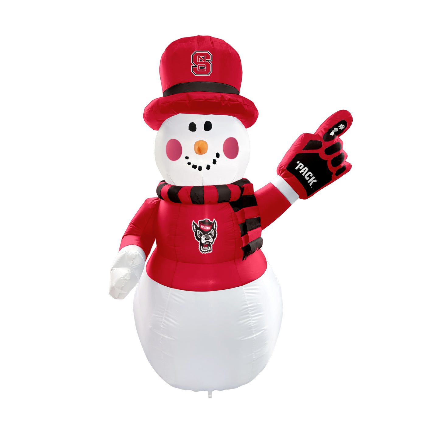 NC State 7ft Snowman Yard Inflatable