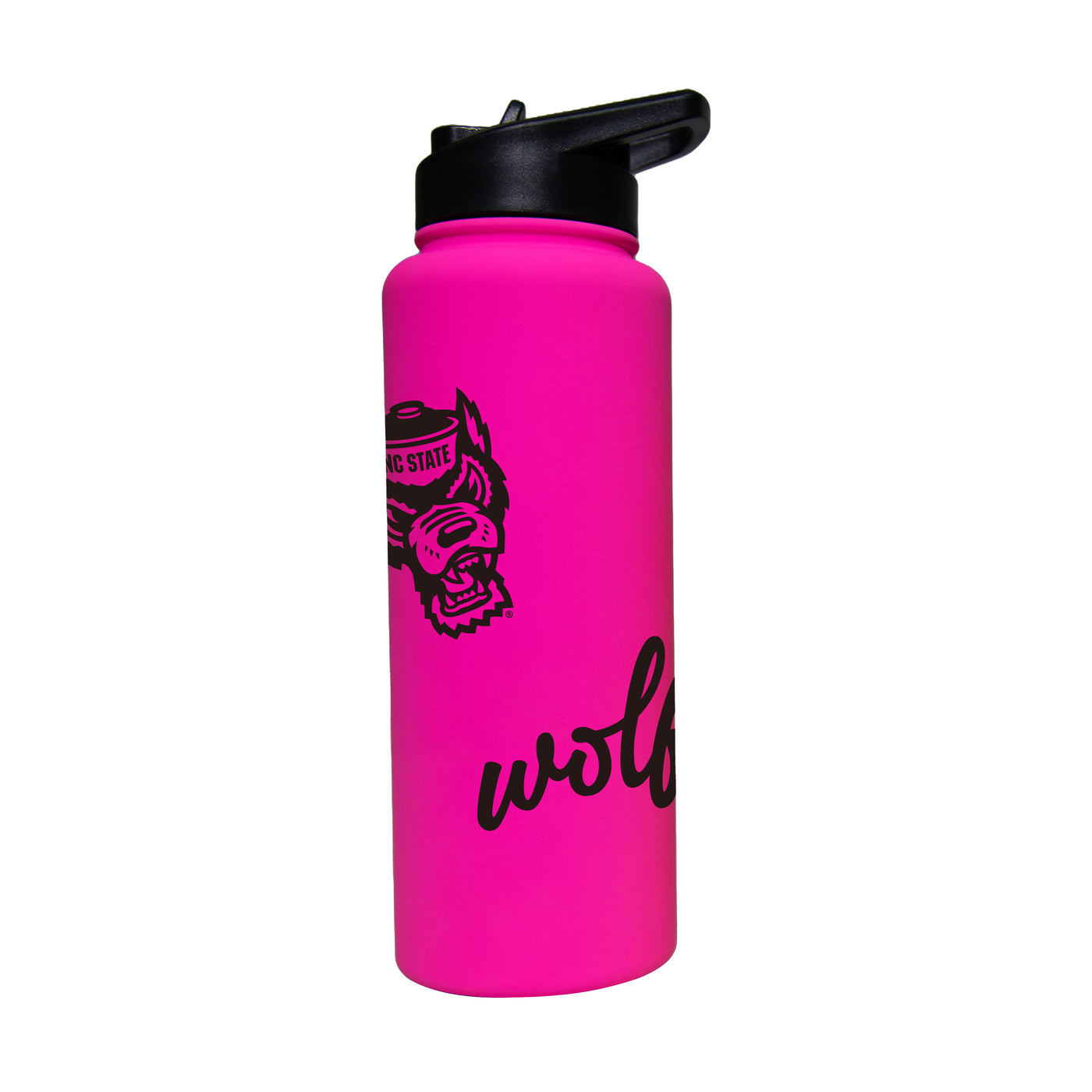 NC State 34oz Electric Bold Soft Touch Quencher
