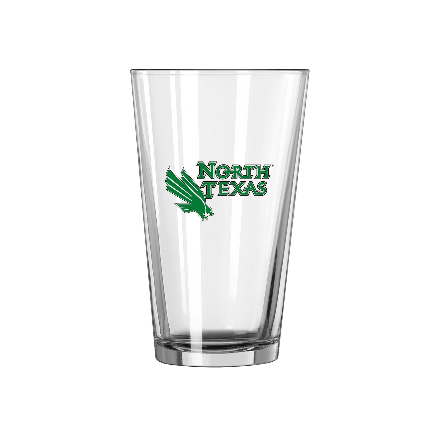 North Texas 16oz Logo Pint Glass