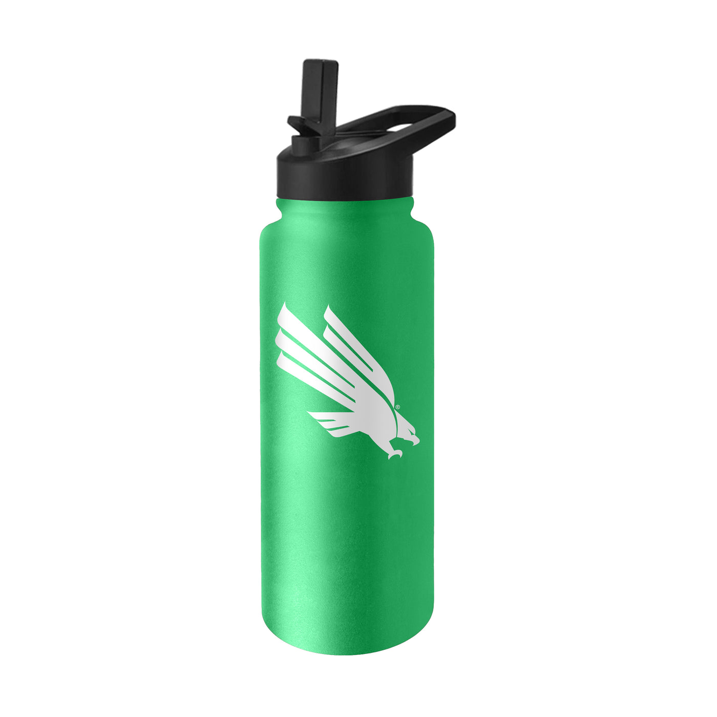 North Texas Logo 34 oz Quencher Stainless Bottle