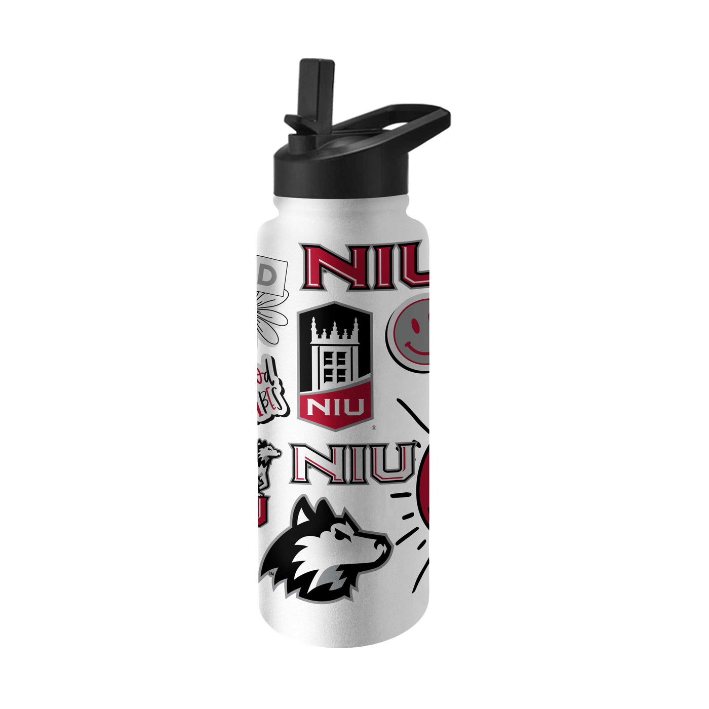 Northern Illinois 34oz Native Quencher Bottle