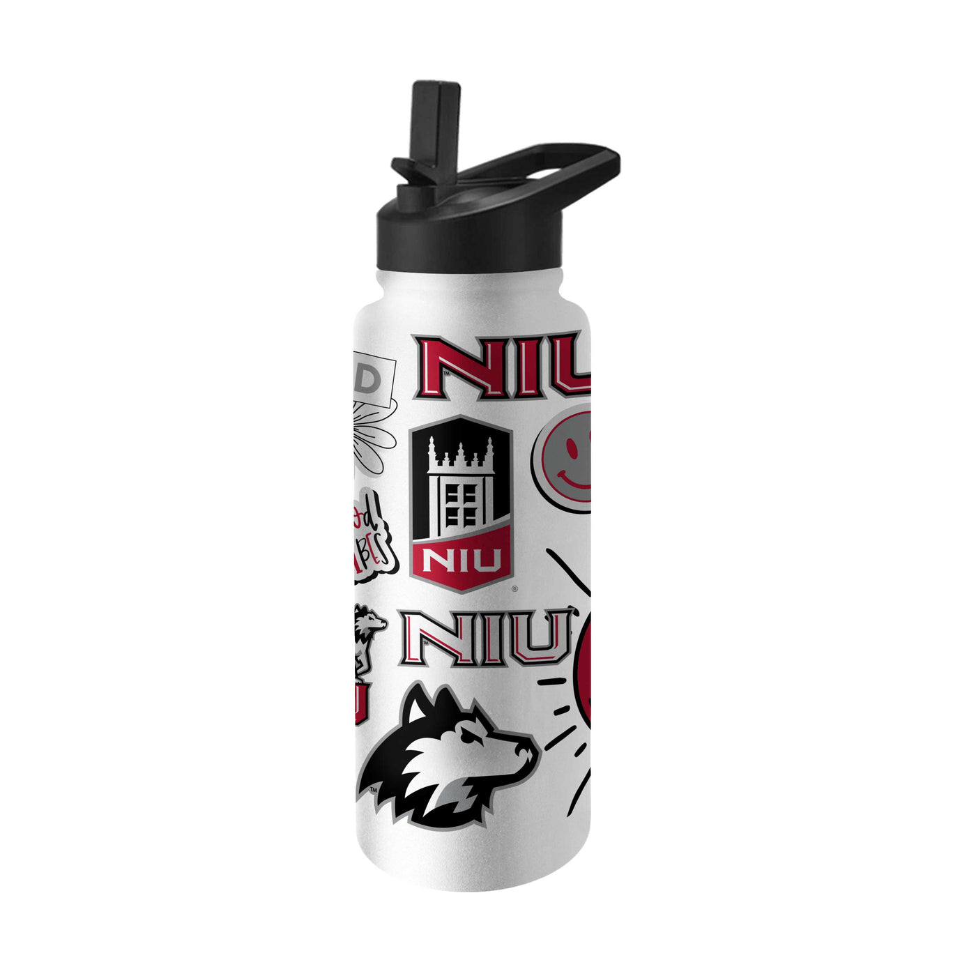 Northern Illinois 34oz Native Quencher Bottle - Logo Brands