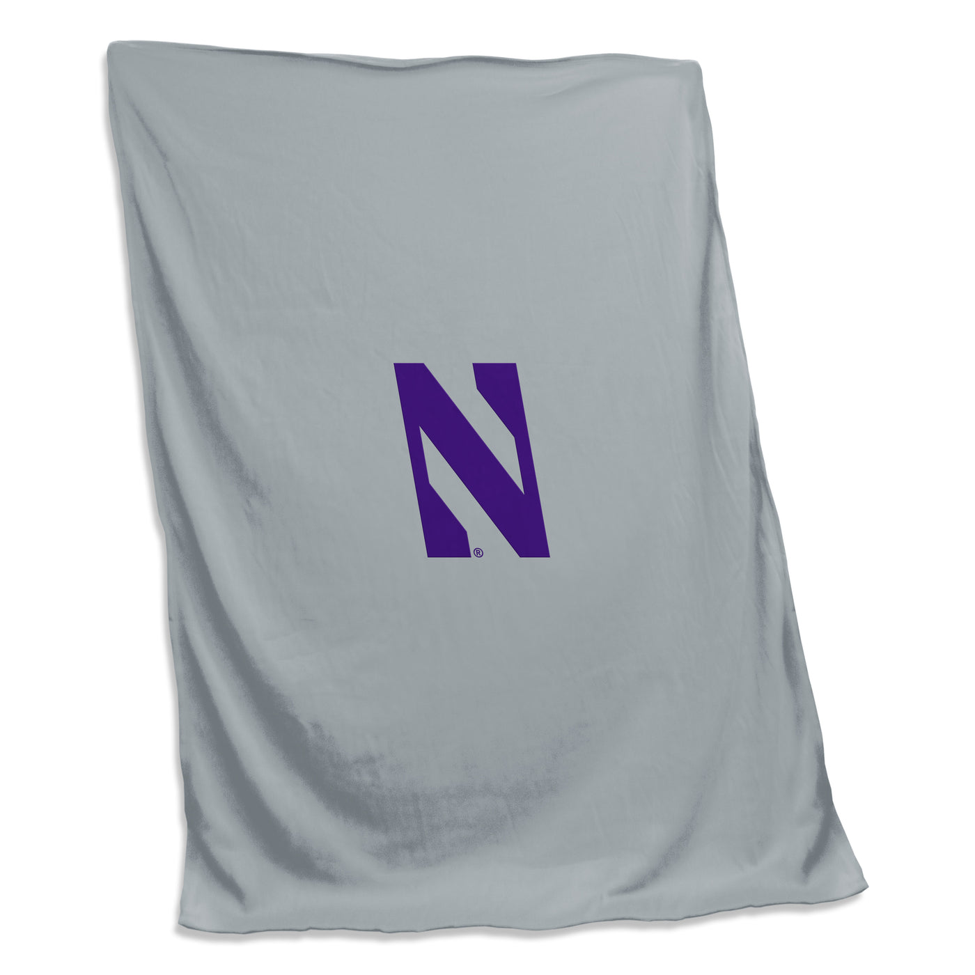 Northwestern Screened Sweatshirt Blanket - Logo Brands