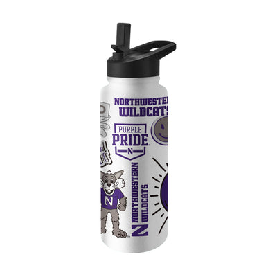 Northwestern 34oz Native Quencher Bottle - Logo Brands