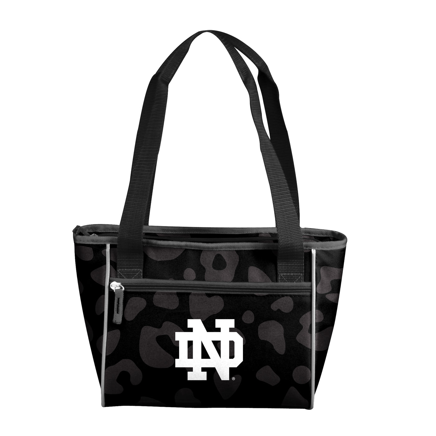 Notre Dame Leopard Print 16 Can Cooler Tote - Logo Brands