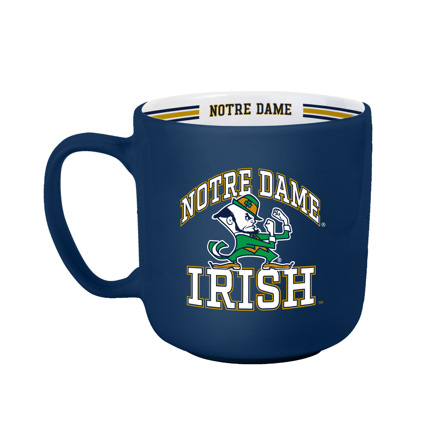 Notre Dame 15oz Stripe Mug
