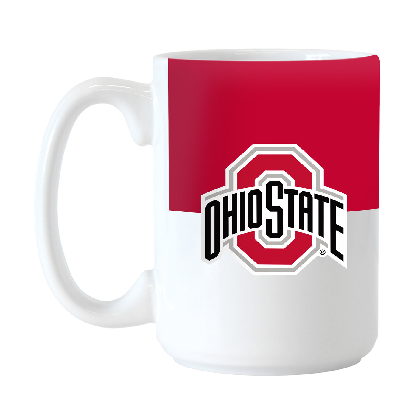 Ohio State Colorblock 15oz Sublimated Mug
