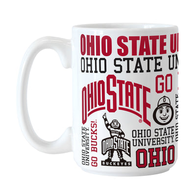 Ohio State 15oz Spirit Sublimated Mug - Logo Brands