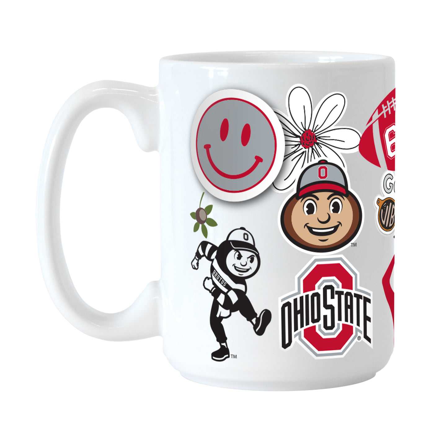 Ohio State 15oz Native Sublimated Mug