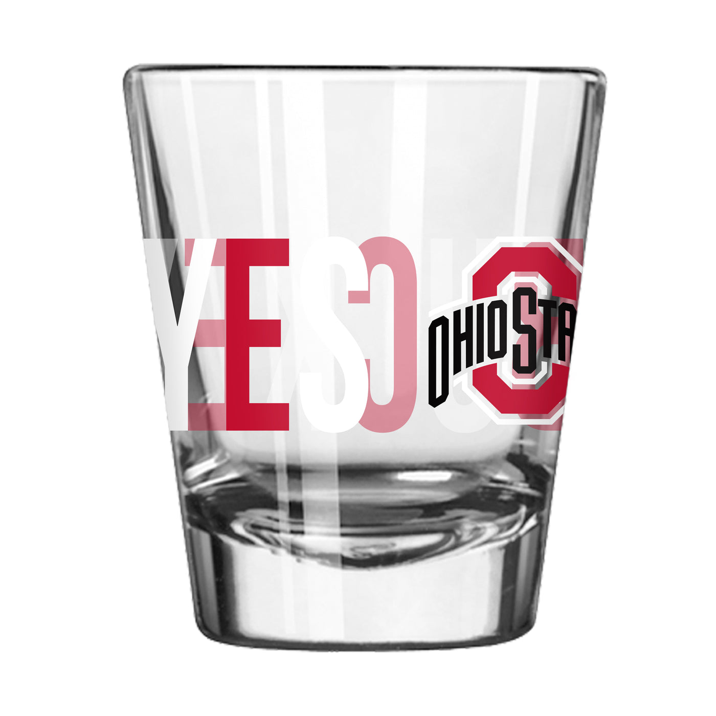 Ohio State 2oz Overtime Shot Glass - Logo Brands