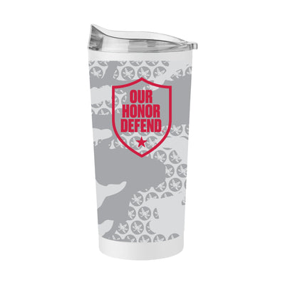 Ohio State Our Honor Defend 20oz Flag Powder Coat Tumbler