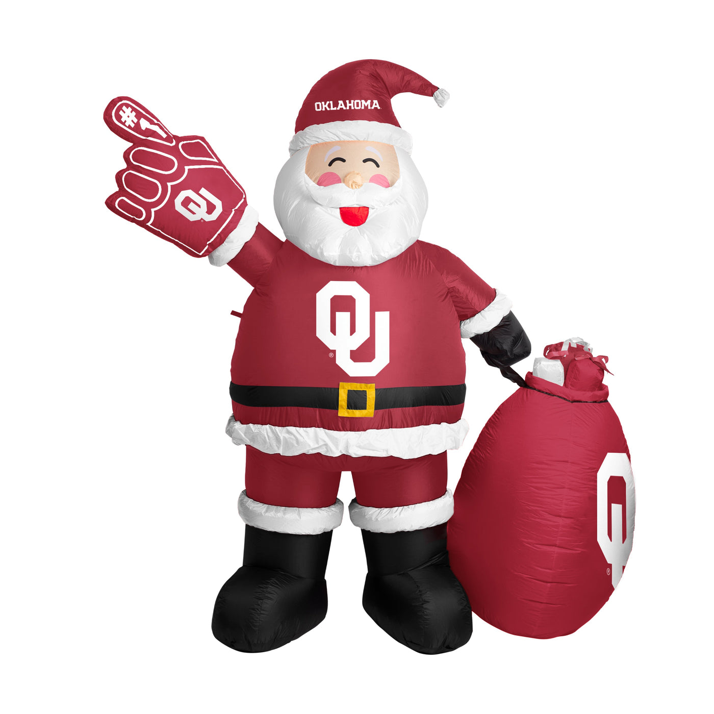 Oklahoma Santa Claus Yard Inflatable