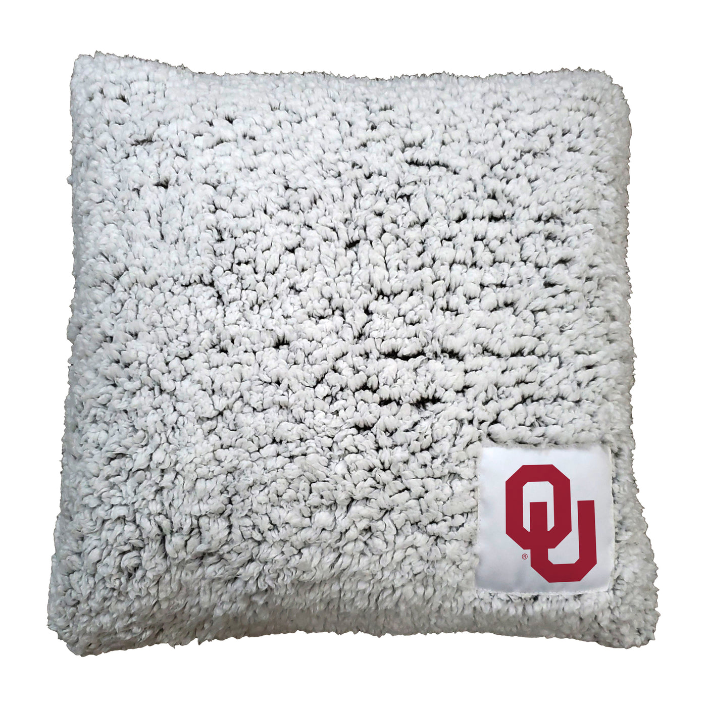 Oklahoma Frosty Throw Pillow