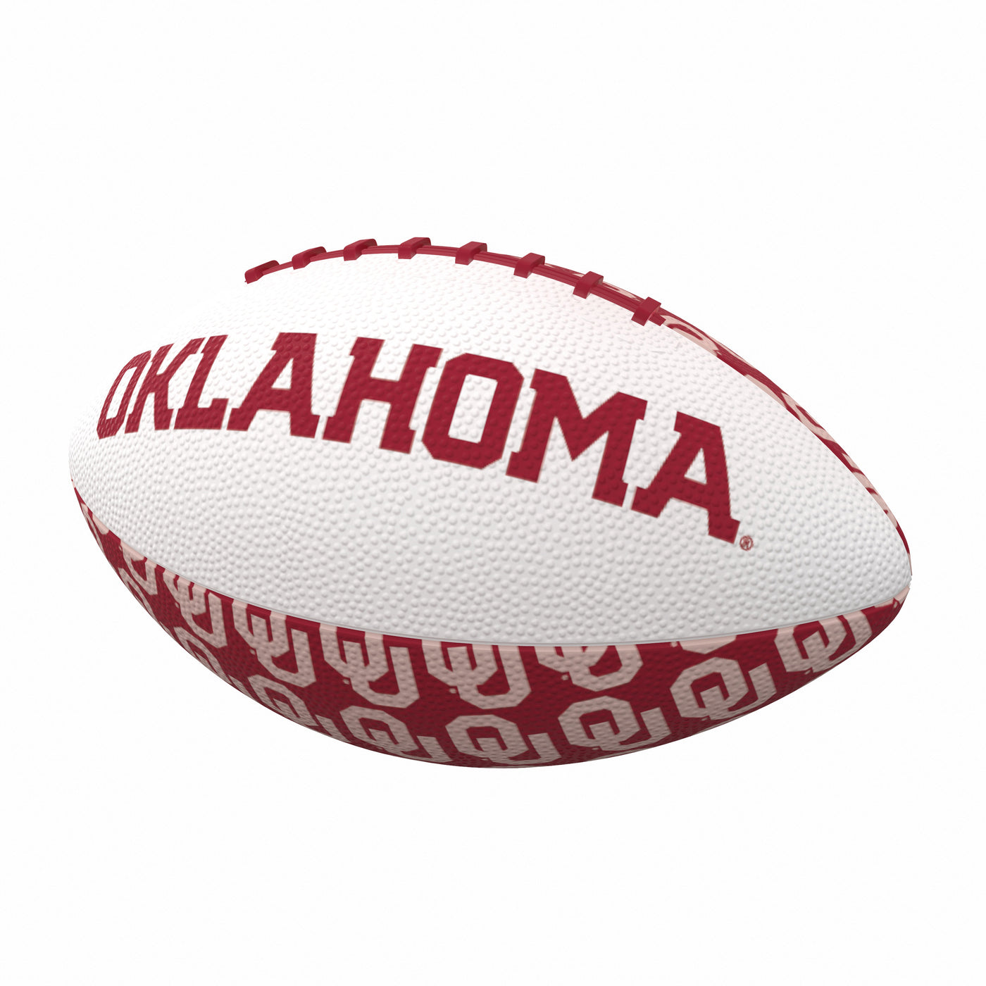 Oklahoma Repeating Mini-Size Rubber Football