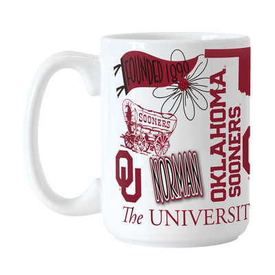 Oklahoma 15oz Native Sublimated Mug - Logo Brands