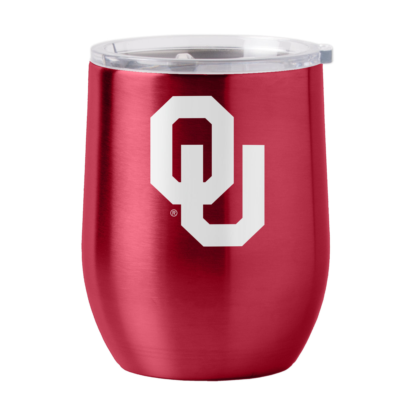 Oklahoma 16oz Gameday Stainless Curved Beverage
