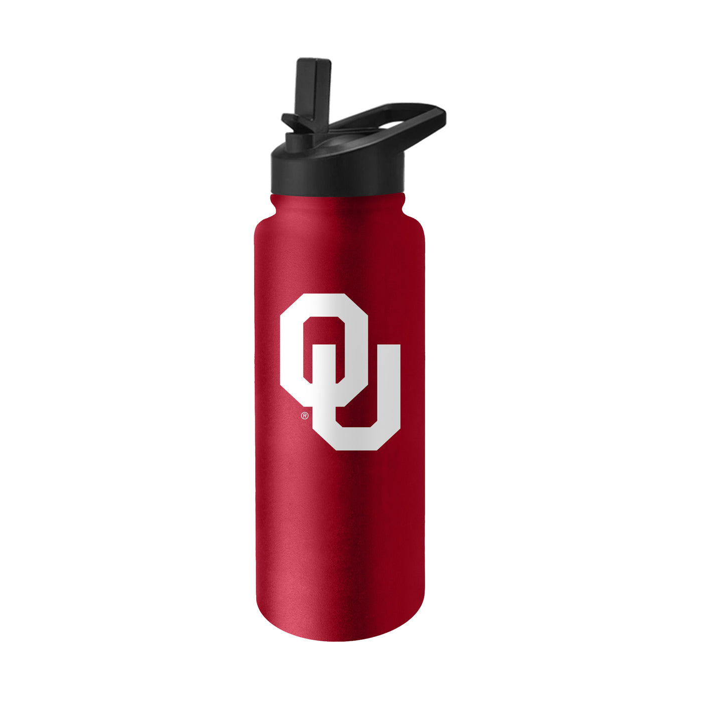 Oklahoma Logo 34 oz Quencher Stainless Bottle