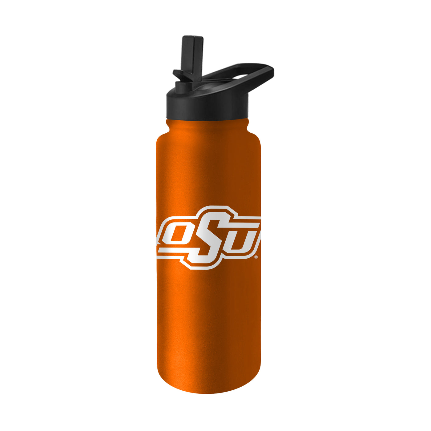 OK State Logo 34 oz Quencher Stainless Bottle