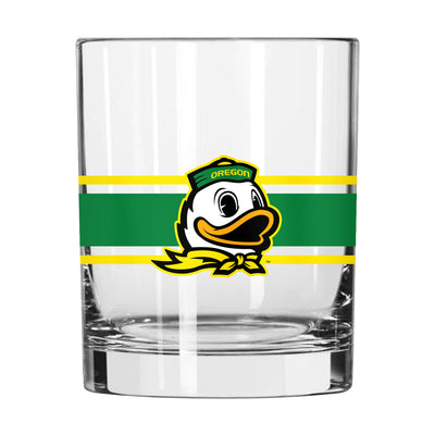 Oregon 14oz Stripe Rocks Glass - Logo Brands