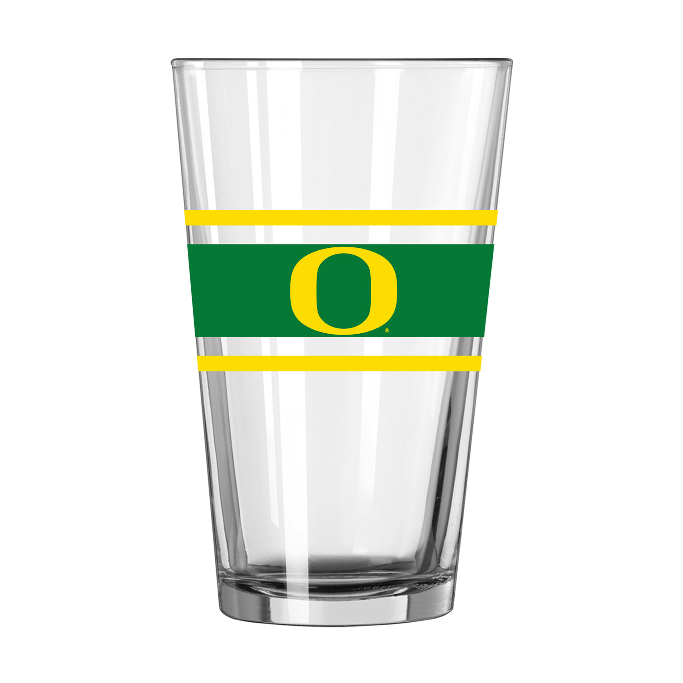 Oregon 16oz Stripe Pint Glass - Logo Brands