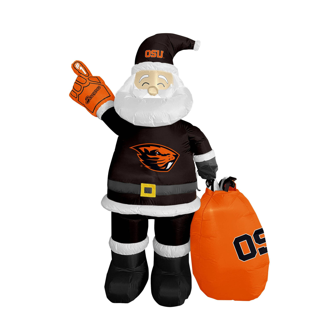 Oregon State Santa Claus Yard Inflatable - Logo Brands