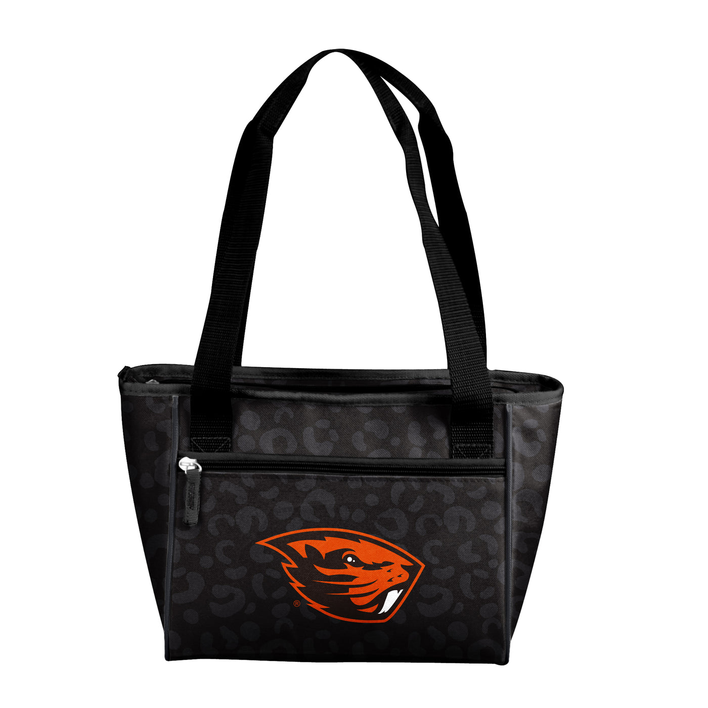 Oregon State Leopard Print 16 Can Cooler Tote