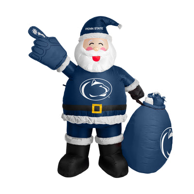 Penn State Santa Claus Yard Inflatable - Logo Brands