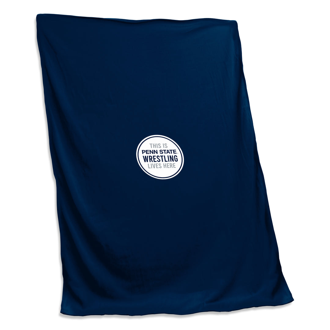 Penn State Wrestling Screened Sweatshirt Blanket