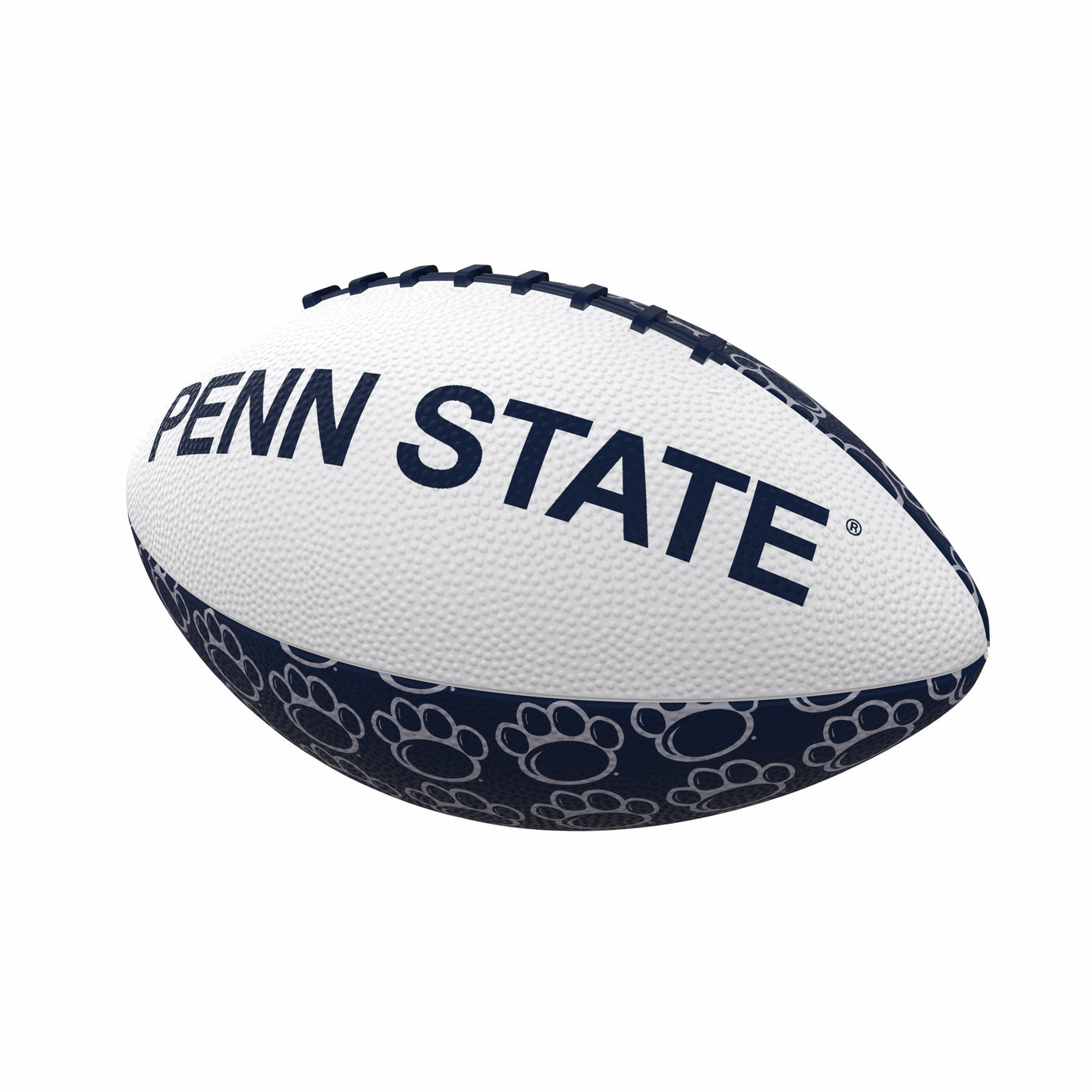 Penn State Repeating Mini-Size Rubber Football
