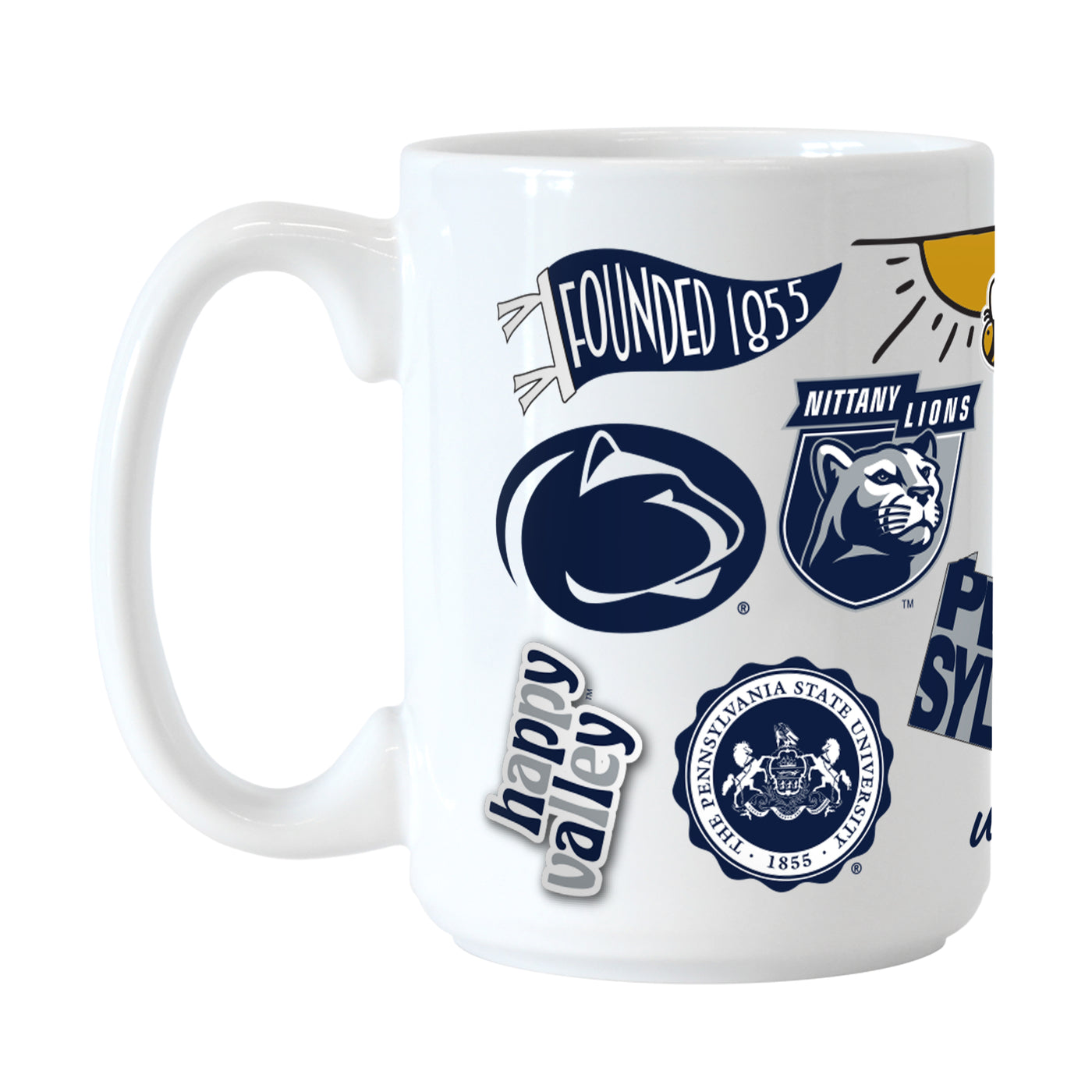 Penn State 15oz Native Sublimated Mug
