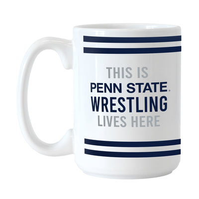 Penn State Wrestling 15oz Sublimated Mug - Logo Brands