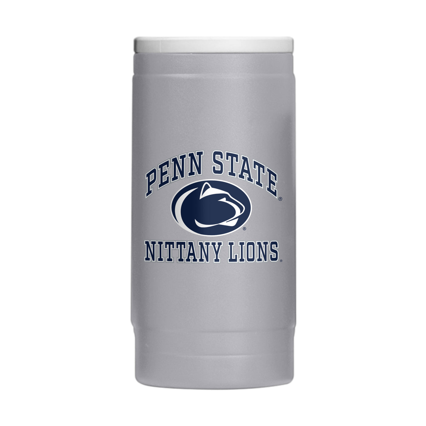 Penn State 12oz Athletic Powder Coat Slim Can Coolie
